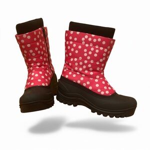 Polka Dot Kids Snow Boots